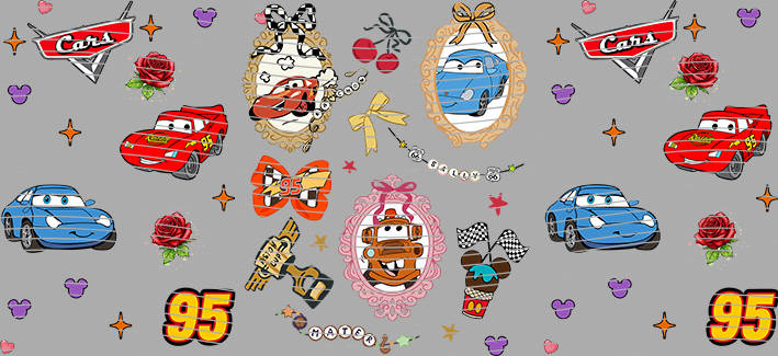 16oz Disney style-D-1589